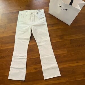 CELINE - DYLAN FLARE JEANS in White
